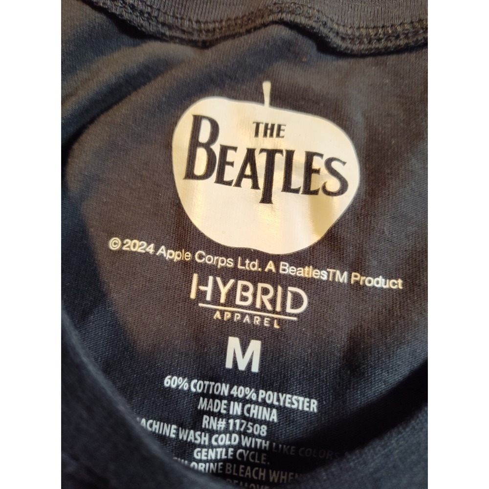 The Beatles Abbey Road T Shirt Rhinestones Women's Medium 1377 - Picture 2 of 6
